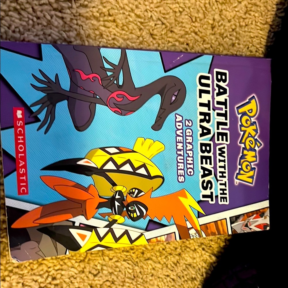 Scholastic Pokemon Ultra Beast Graphic Novel